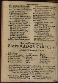Las tres coronaciones del emperador Carlos V / de Don Fernando de Zarate | Biblioteca Virtual Miguel de Cervantes