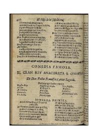 El gran rey anacoreta, S. Onofre / de Don Pedro Francisco Lanine Sagredo | Biblioteca Virtual Miguel de Cervantes