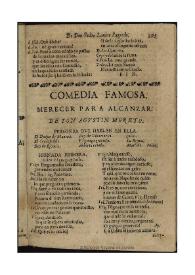Merecer para alcanzar / [Agustín Moreto] | Biblioteca Virtual Miguel de Cervantes