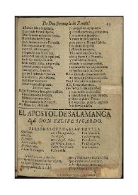 El apostol de Salamanca / de Don Felipe Sicardo | Biblioteca Virtual Miguel de Cervantes