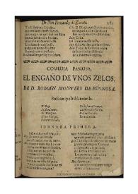 El engaño de unos zelos / de D. Roman Montero de Espinosa | Biblioteca Virtual Miguel de Cervantes
