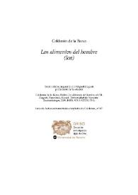 Los alimentos del hombre : (loa) / Pedro Calderón de la Barca; texto crítico preparado por Miguel Zugasti | Biblioteca Virtual Miguel de Cervantes