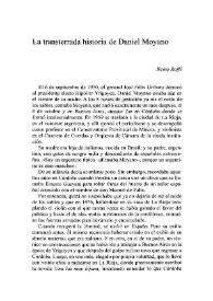 La transterrada historia de Daniel Moyano / Reina Roffé | Biblioteca Virtual Miguel de Cervantes