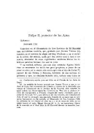 Felipe II, protector de las Artes / José María Montenegro y Soto | Biblioteca Virtual Miguel de Cervantes