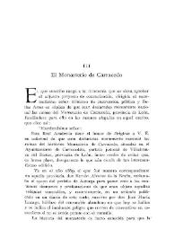 El Monasterio de Carracedo / Julio Puyol | Biblioteca Virtual Miguel de Cervantes