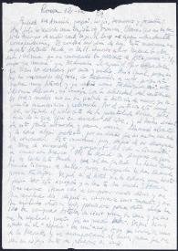 Carta de Francisco Rabal a su familia. Roma, 12 de diciembre de 1959 | Biblioteca Virtual Miguel de Cervantes