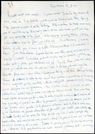 Carta de Asunción Balaguer a Francisco Rabal. Barcelona, 18 de octubre de 1950 | Biblioteca Virtual Miguel de Cervantes