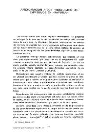 Aproximación a los procedimientos expresivos en "Rayuela" / Jesús Sánchez Lobato | Biblioteca Virtual Miguel de Cervantes