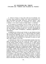 La abolición del tiempo. Análisis de "Todos los fuegos el fuego" / Manuel Benavides | Biblioteca Virtual Miguel de Cervantes