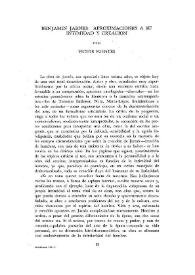 Benjamín Jarnés: aproximaciones a su intimidad y creación | Biblioteca Virtual Miguel de Cervantes