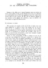 Nueva lectura de "El contenido del corazón" / Raúl Chávarri | Biblioteca Virtual Miguel de Cervantes
