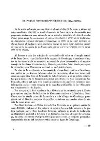 El Paraje histórico-pintoresco de Covadonga / Luis Menéndez Pidal | Biblioteca Virtual Miguel de Cervantes