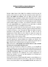 Rafael Altamira y el Derecho Internacional (Charla para estudiantes americanos) / Pilar Altamira | Biblioteca Virtual Miguel de Cervantes