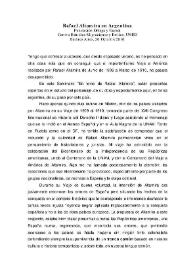 Rafael Altamira en Argentina / Pilar Altamira | Biblioteca Virtual Miguel de Cervantes