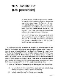 "Els Pastorets" (Los pastorcillos) / Joaquim Vila i Folch | Biblioteca Virtual Miguel de Cervantes