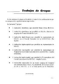 Boletín Iberoamericano de Teatro para la Infancia y la Juventud, núm. 11 (abril 1978). Trabajos de Grupos | Biblioteca Virtual Miguel de Cervantes