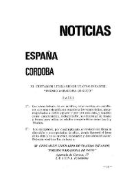 Boletín Iberoamericano de Teatro para la Infancia y la Juventud, núm. 24 (enero-marzo 1982). Noticias | Biblioteca Virtual Miguel de Cervantes