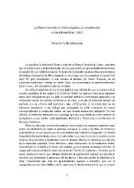 La "Divina Comedia" de Dante Alighieri, en la traducción de Bartolomé Mitre (1897) / Gabriela Paula Bekenstein | Biblioteca Virtual Miguel de Cervantes