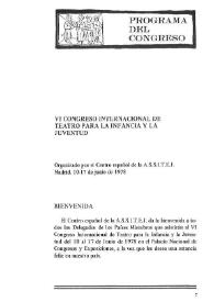Programa del Congreso | Biblioteca Virtual Miguel de Cervantes