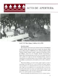 VII Congreso Nacional de Teatro para la Infancia y la Juventud. Burgos, [1980]. Acto de apertura / por D.ª M.ª Nieves Sunyer | Biblioteca Virtual Miguel de Cervantes