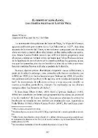 "El guante de doña Blanca", una comedia palatina de Lope de Vega / Marta Villarino | Biblioteca Virtual Miguel de Cervantes