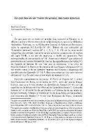 "Lo que pasa en un torno de monjas", una farsa ejemplar / José Luis Gotor | Biblioteca Virtual Miguel de Cervantes