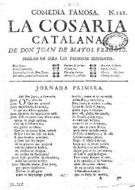 La co[r]saria catalana / de Don Juan de Matos Fragoso | Biblioteca Virtual Miguel de Cervantes