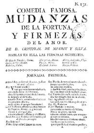 Mudanzas de la fortuna y firmezas del amor | Biblioteca Virtual Miguel de Cervantes