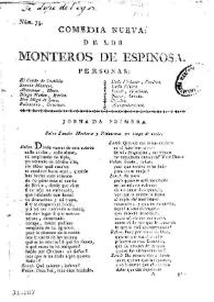 Los Monteros de Espinosa | Biblioteca Virtual Miguel de Cervantes