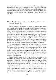 Manuel Halcón : Obras completas [Reseñas] / Fernando Quiñones | Biblioteca Virtual Miguel de Cervantes