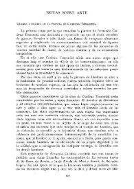 Cuadernos Hispanoamericanos, núm. 270 (diciembre 1972). Notas sobre arte / Raúl Chávarri | Biblioteca Virtual Miguel de Cervantes