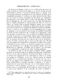 Bibliografía gaditana / Fernando Quiñones | Biblioteca Virtual Miguel de Cervantes