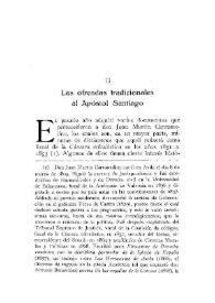 Las ofrendas tradicionales al Apóstol Santiago / Julio Puyol | Biblioteca Virtual Miguel de Cervantes
