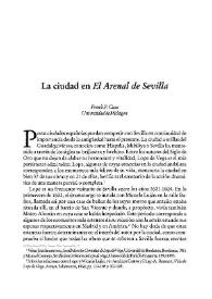 La ciudad en "El Arenal de Sevilla" / Frank P.Casa | Biblioteca Virtual Miguel de Cervantes