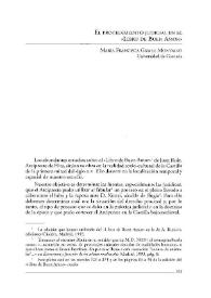 El procedimiento judicial en el "Libro de Buen Amor" / María Francisca Gámez Montalvo | Biblioteca Virtual Miguel de Cervantes