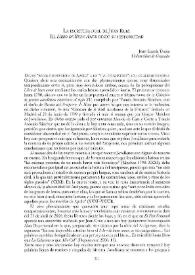 La escritura dual de Juan Ruiz. El "Libro de Buen Amor" desde su historicidad / Juan García Única | Biblioteca Virtual Miguel de Cervantes
