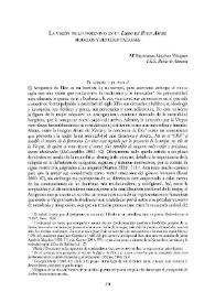 La visión de lo femenino en el "Libro de Buen Amor" : modelos y representaciones / Mº. Esperanza Sánchez Vázquez | Biblioteca Virtual Miguel de Cervantes