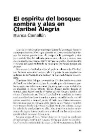 El espíritu del bosque: sombra y alas en Claribel Alegría / Blanca Castellón | Biblioteca Virtual Miguel de Cervantes