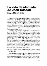 La vida desdoblada de Jean Cassou / Mario Martín Gijón | Biblioteca Virtual Miguel de Cervantes