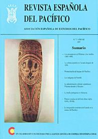 Revista Española del Pacífico. Núm. 7, Año 1997 | Biblioteca Virtual Miguel de Cervantes