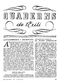 Quaderns de l'exili. Any II, núm. 7, maig-juny 1944 | Biblioteca Virtual Miguel de Cervantes