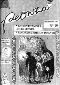 Peonza : Revista de literatura infantil y juvenil. Núm. 19, diciembre 1991