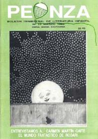 Peonza : Revista de literatura infantil y juvenil. Núm. 24, marzo 1993 | Biblioteca Virtual Miguel de Cervantes