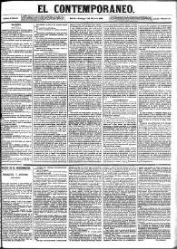 El Contemporáneo. Año II, núm. 74, domingo 17 de marzo de 1861 | Biblioteca Virtual Miguel de Cervantes