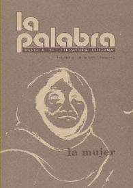 La Palabra : Revista de Literatura Chicana. Volumen II, núm. 2, Otoño de 1980 | Biblioteca Virtual Miguel de Cervantes
