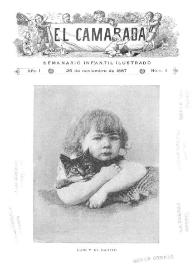 El Camarada: semanario infantil ilustrado. Año I, núm. 4, 26 de noviembre de 1887 | Biblioteca Virtual Miguel de Cervantes