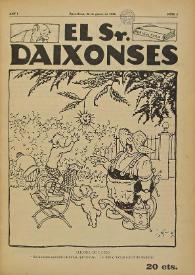 El Sr. Daixonses i La Sra. Dallonses. Any I, núm. 5, 30 de gener de 1926
