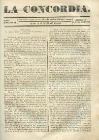 La Concordia. Tomo I, semestre II, núm. 13, 23 de septiembre de 1844 | Biblioteca Virtual Miguel de Cervantes