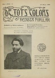 De tots colors : revista popular. Any I núm. 13 (27 mars 1908) | Biblioteca Virtual Miguel de Cervantes