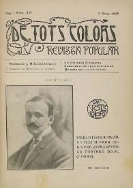 De tots colors : revista popular. Any I núm. 19 (8 maig 1908) | Biblioteca Virtual Miguel de Cervantes